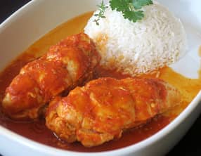 Blancs de poulet à la tomate