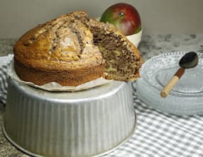 Gâteau mangue chocolat