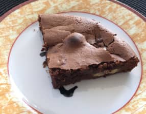 Fondant chocolat et banane