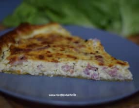Quiche aux lardons