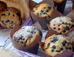 Muffins aux myrtilles