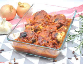 Pilons de poulet sauce tomates