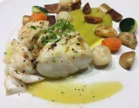 Cabillaud au gingembre