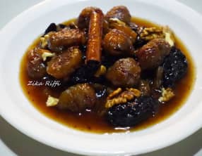 Tajine sucré salé aux marrons