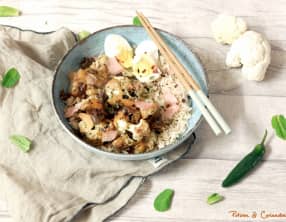 Chou-fleur sauce teriyaki