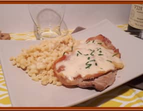 Escalopes de veau à la Pontissalienne