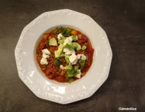 Lentilles à la mexicaine