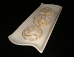 Amaretti à la vanille