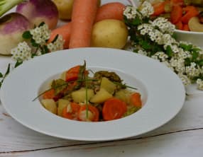 Jardinière de légumes de printemps