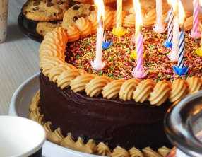 Gâteau ganache spéculoos