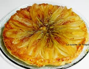 Tatin d'endives à la cassonade et moutarde douce