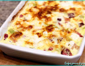 Clafoutis à l'aillet