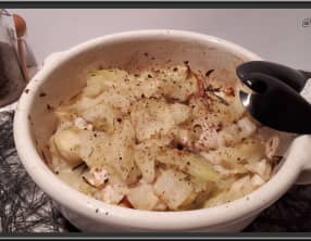 Escalopes de poulet au fenouil