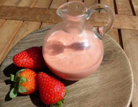 Vinaigrette à la fraise