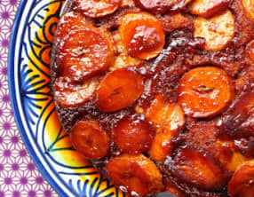Gâteau renversé à la banane plantain