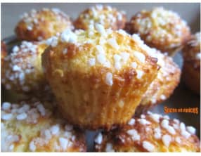 Muffins ricotta citron