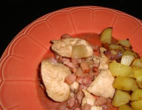 Aiguillettes de poulet au vinaigre balsamique