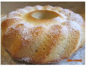 Gâteau neige au citron