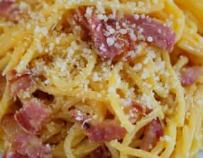 Pâtes à la carbonara