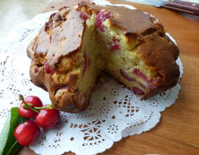Tourte des Pyrénées aux cerises