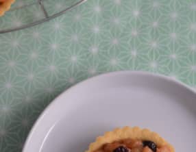 Tartelettes sablées pomme rhubarbe et érable