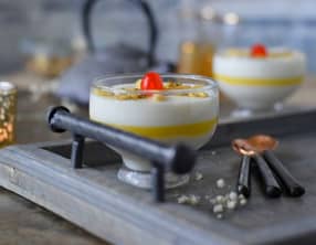 Crème au riz et aux fruits secs