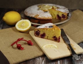 Moelleux cerises citron et ricotta