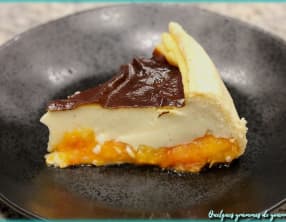 Flan pâtissier aux abricots