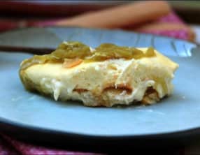 Tiramisu à la rhubarbe de Laurent Mariotte