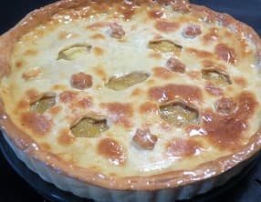 Tourte pommes bananes