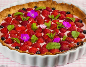 Tarte aux fraises