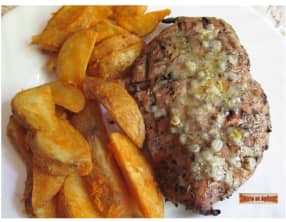 Blancs de poulet grillés au citron et à l'ail