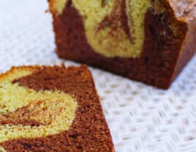 Cake Marbré Chocolat Pistache