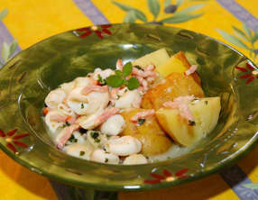 Ragoût de blancs de calamars