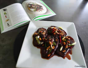 Aubergines sauce teriyaki