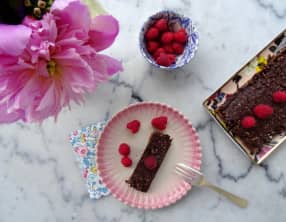 Tarte crue au chocolat