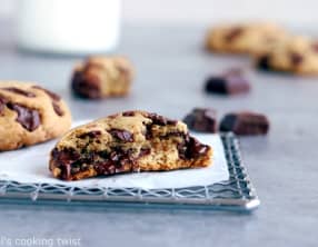 Cookies vegan aux pépites de chocolat 