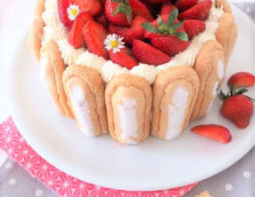 Charlotte aux fraises