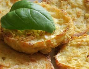 Galettes de chou fleur au fromage