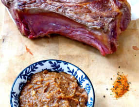 Sauce satay pour côte de boeuf