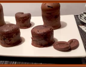 Mi-cuit au chocolat et crème de Gianduja