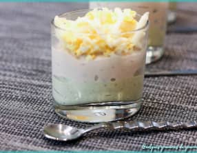 Verrines thon avocat