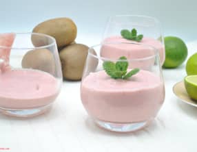 Smoothie fraises kiwis