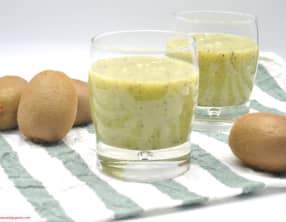 Smoothie banane kiwi pomme