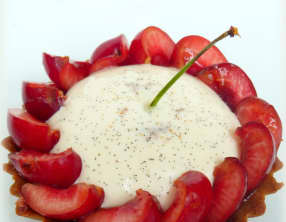 Tartelettes aux cerises et vanille