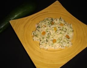 Salade de courgettes à l'indienne
