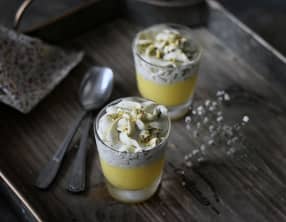 Verrines citron et mascarpone