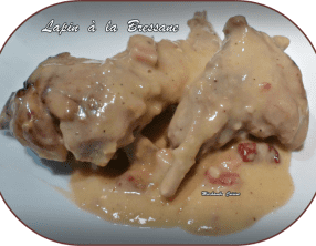 Lapin à la bressane