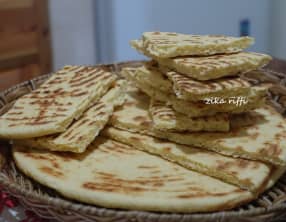 Rakhssis au fromage frais maison