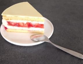 Fraisier à la crème diplomate